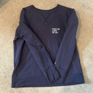 Champion crewneck sweater with embroidery